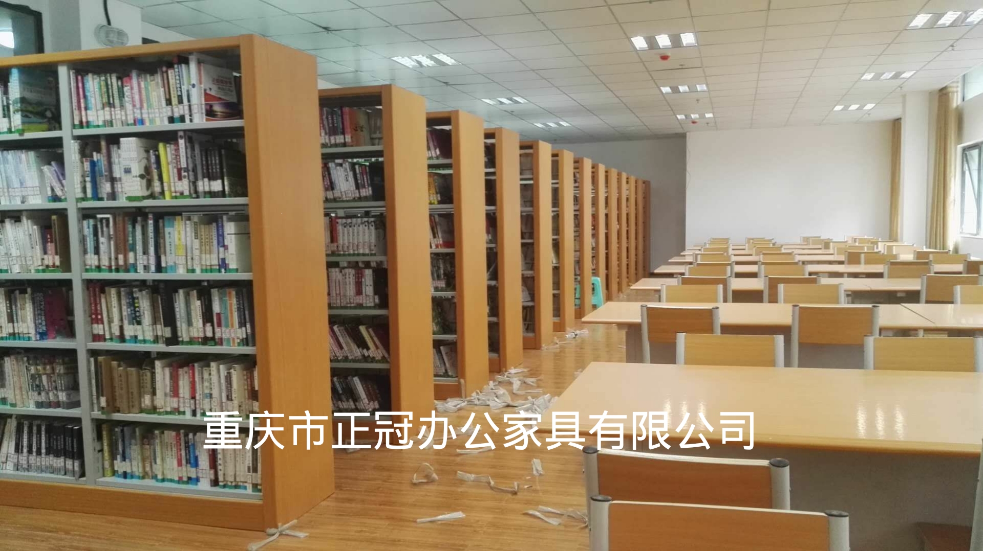 木護(hù)板書架閱覽桌系列